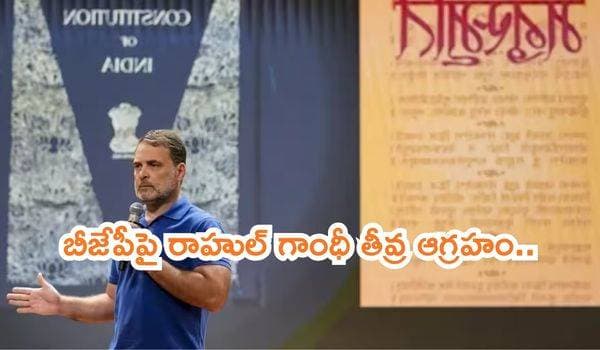 ఖర్గే సభ తర్వాత ‘శుద్ధి’ చేయడం అంటరానితనమే: బీజేపీపై రాహుల్ గాంధీ తీవ్ర ఆగ్రహం.. ఎస్సీ/ఎస్టీ చట్టం కింద ఎఫ్ఐఆర్ డిమాండ్!