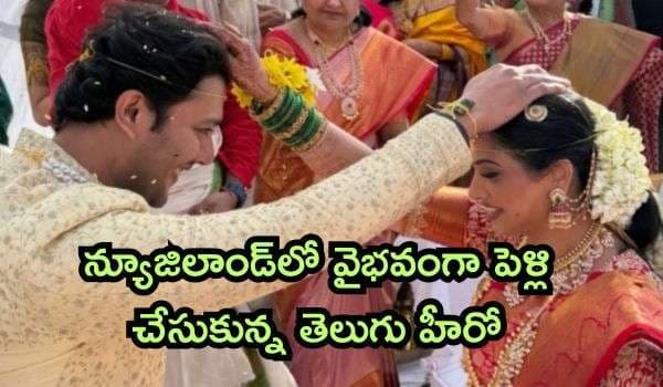 న్యూజిలాండ్లో వైభవంగా పెళ్లి చేసుకున్న తెలుగు హీరో ప్రిన్స్: వైరల్ అవుతున్న వెడ్డింగ్ ఫొటోలు!